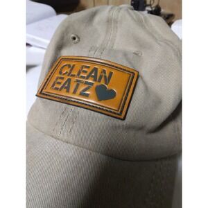 faux leather patch  women's washedstyle pontail baseball cap 100% cotton